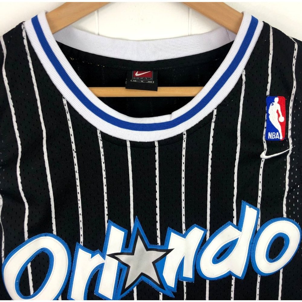 PENNY HARDAWAY ANFERNEE ORLANDO MAGIC BLUE SEWN AUTHENTIC Champion Jersey  48 XL